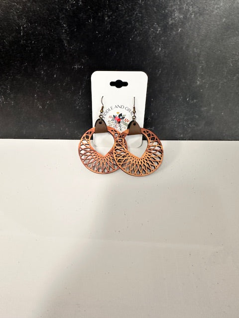 FIDDLE & GRACE MANDALA TEARDROP EARRINGS