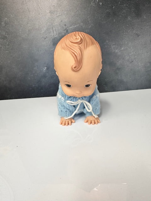 1981 PLAYMATES CRAWL AWAY BABY DOLL