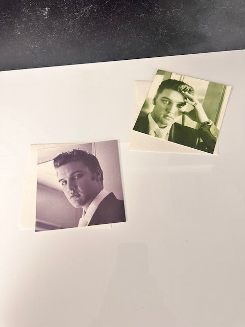 1956 ALFRED WERTHEIMER COLLECTION ELVIS GREETING CARDS