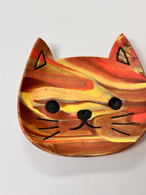 CHERRYLAYNE & CO. POLYMER CLAY TIDBIT DISH - ASSORTED