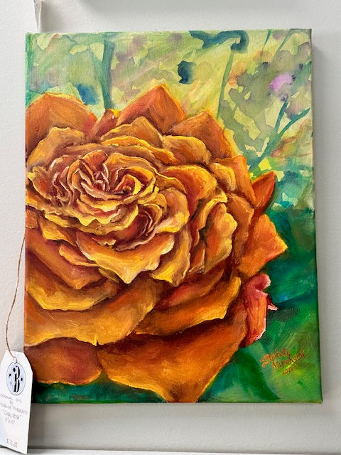 MICHELLE MURAKAMI ORIGINAL ARTWORK - CORAL ROSE