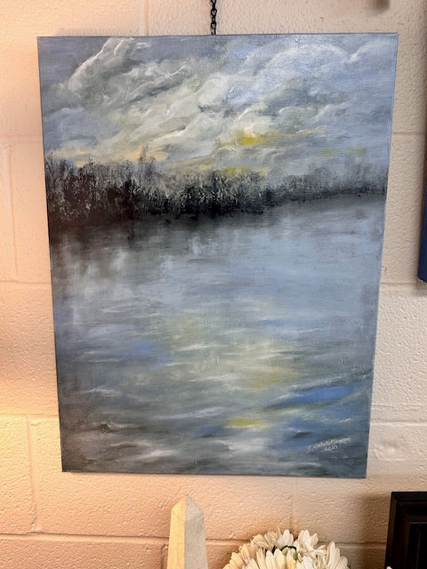 MICHELLE MURAKAMI ORIGINAL ARTWORK - MORNING ON THE LAKE