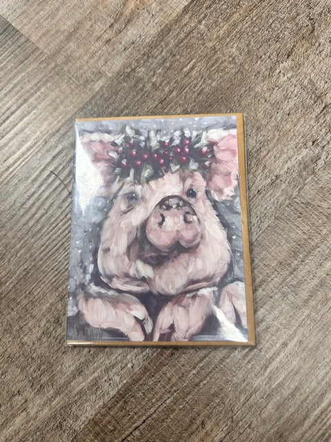 HOLIDAY NOTECARD SET OF 4 - ASSORTED