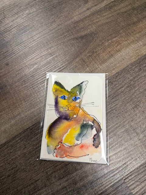 ORIGINAL WATERCOLORS BY THEO BEE - GREETING CARDS