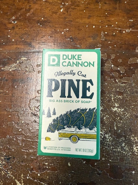 DUKE CANNON ILLEGALLY CUT PINE BIG ASS BRICK OF SOAP