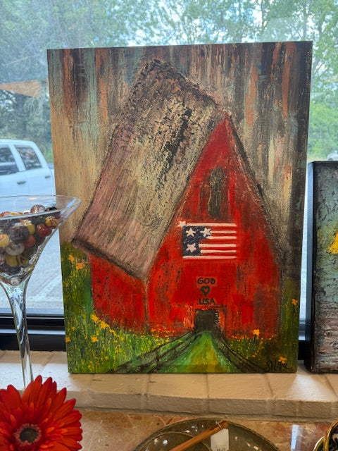 KATHLEEN TOLLESON PRINT ON CANVAS - ASSORTED