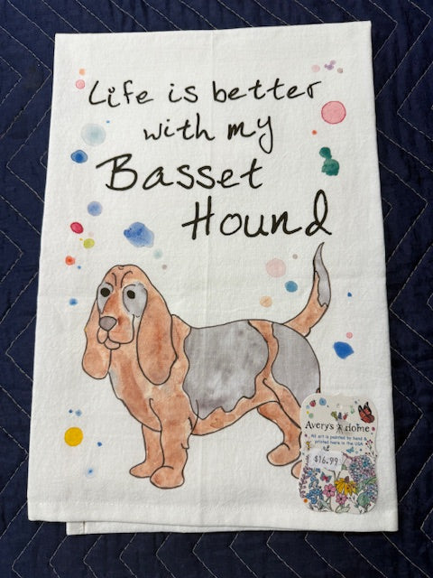 AVERY'S HOME FLOUR SACK DISH TOWEL - ASSORTED