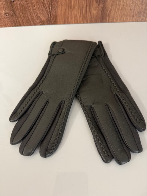 A SINGLE STRAND VEGAN LEATHER TEXTING GLOVE - ASSORTED