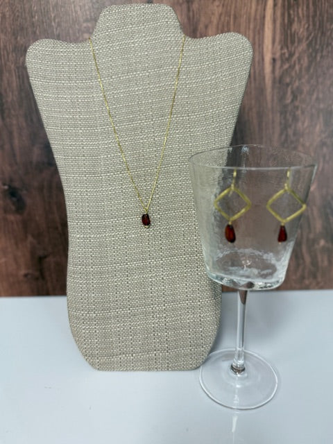 ABW DESIGNS GOLD VERMEIL AMBER JEWLERY - ASSORTED