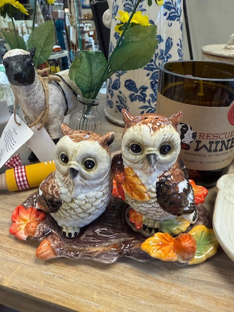 HERITAGE HARVEST FALL SALT AND PEPPER SETS - ASSORTED