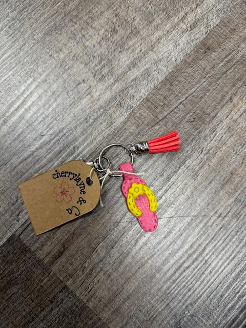 CHERRYLAYNE & CO. POLYMER CLAY KEYCHAINS