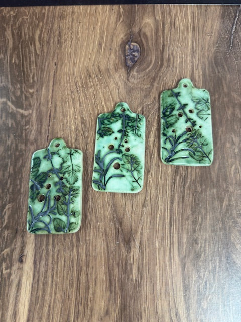 SARAH FORNO POTTERY - HERB STRIPERS