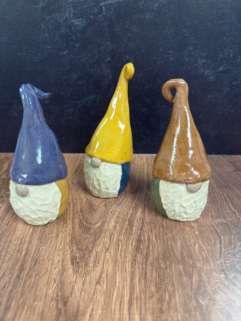 SARAH FORNO POTTERY - FALL GNOMES