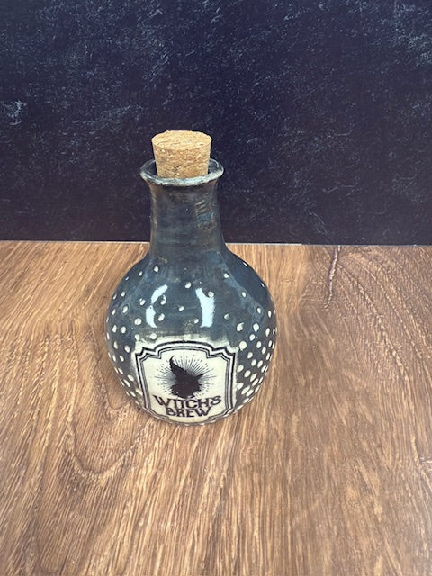 SARAH FORNO POTTERY - POTION BOTTLE - ASSORTED