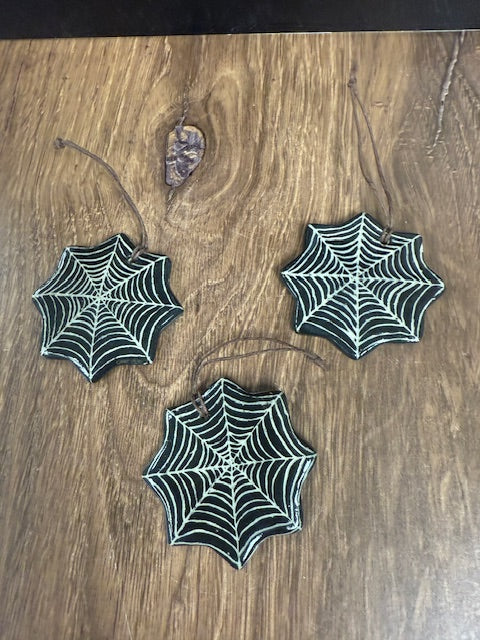 SARAH FORNO POTTERY - HALLOWEEN ORNAMENTS - ASSORTED