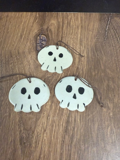 SARAH FORNO POTTERY - HALLOWEEN ORNAMENTS - ASSORTED