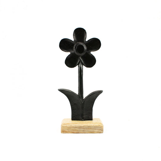 BLACK DAISY FLOWER STAND - ASSORTED