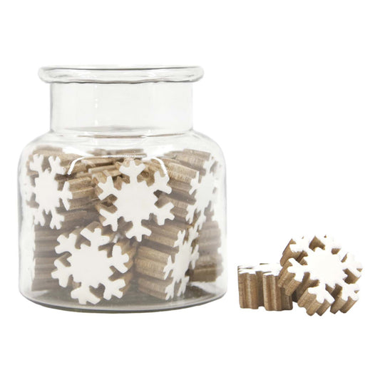 JAR OF SNOWFLAKES - SOLD INDIVIDUALLY