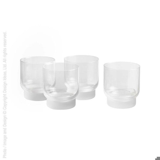 BERGEN OLD FASHION GLASS - SET OF 4