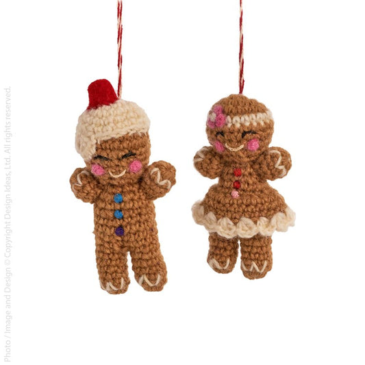 LILLIPUT CHRISTMAS GINGERBREAD ORNAMENT - ASSORTED