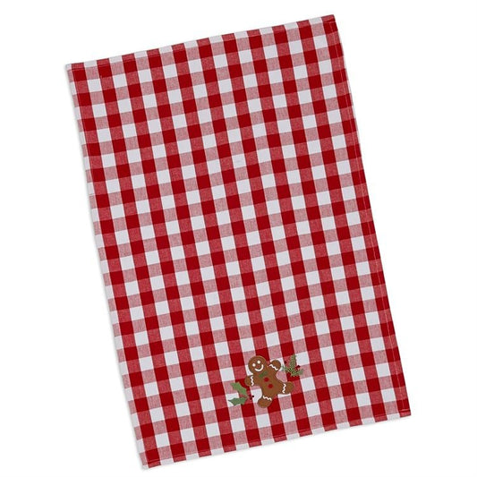 DESIGN IMPORTS GINGERBREAD MAN DISHTOWEL