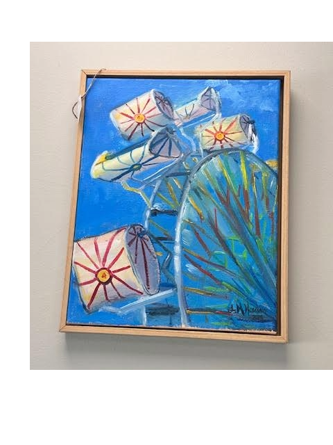 MICHELLE MURAKAMI ORIGINAL ARTWORK - FERRIS WHEEL
