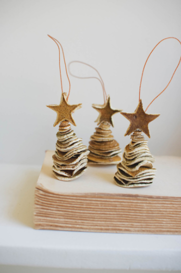 DRIED ORANGES CHRISTMAS TREE - CHRISTMAS ORNAMENTS